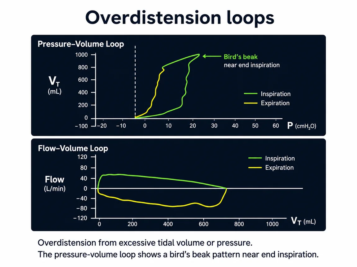 Overdistension loop pattern